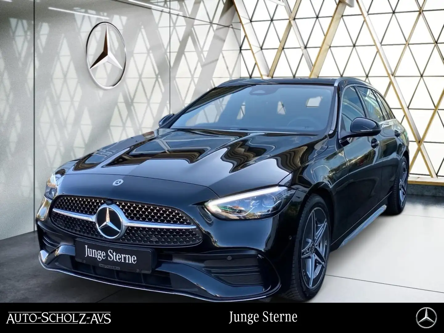 Mercedes-Benz C 220 d T AMG Kam*Distro*Easy-P*Keyless*Ambi*LED Schwarz - 1