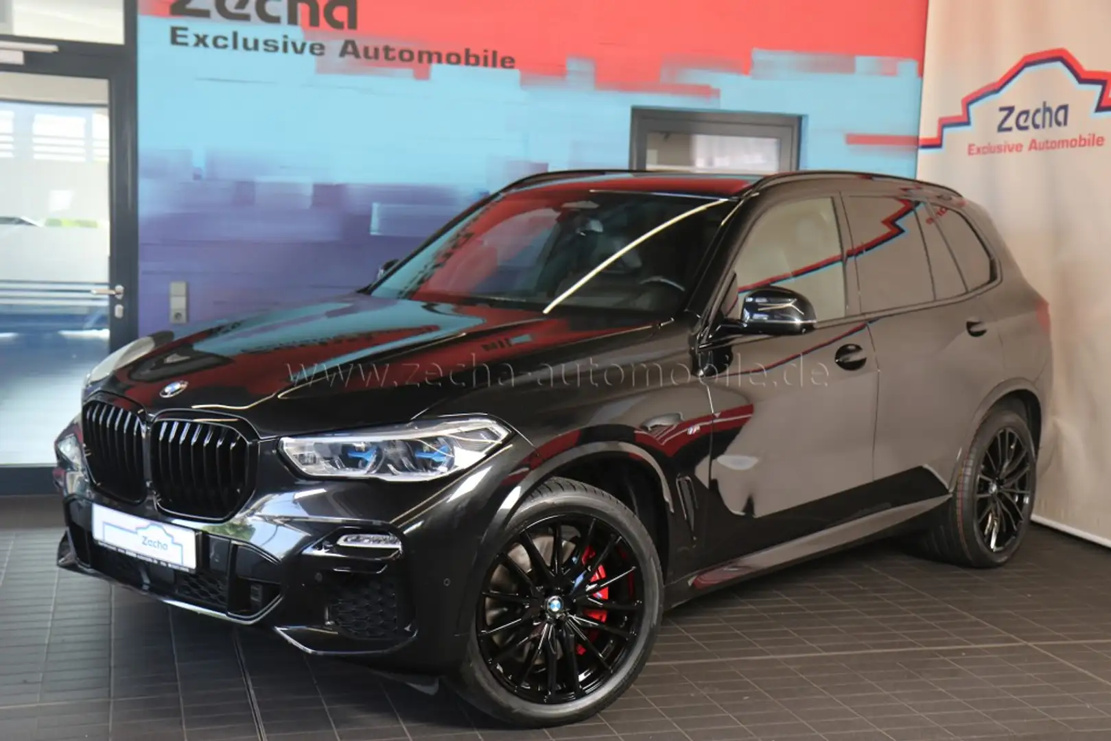 BMW X5 xDr.40d M-Sportp.Panod.Standhzg.Sitzbel.21 Noir - 1