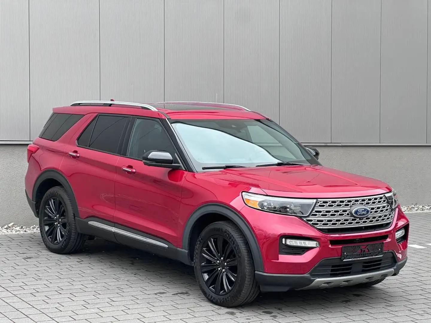 Ford Explorer Limited 3,3 V6 Piros - 1