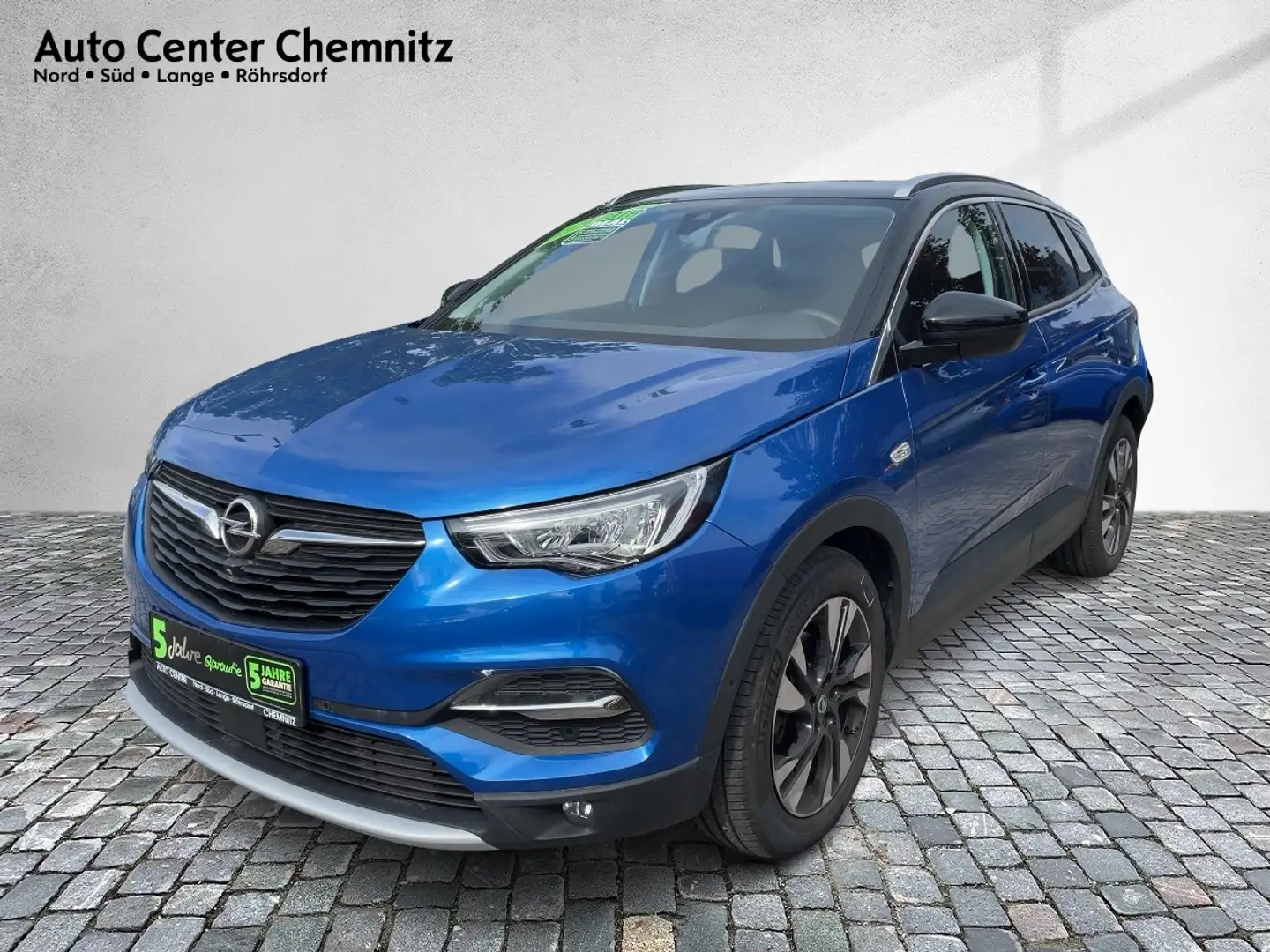 Opel Grandland 1.2 INNOVATION LED/Navi/PDC/360°Kamera Blauw - 2