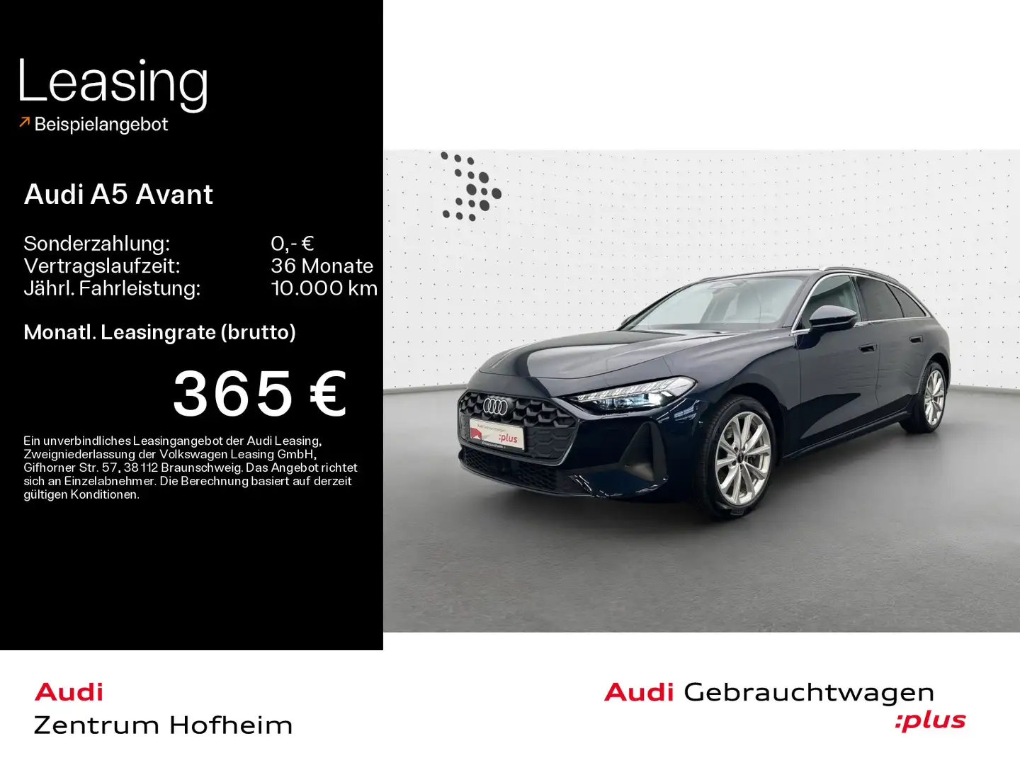 Audi A5 40 TDI S tro*B&O*HUD*LED*Virtual*Navi+* Bleu - 1