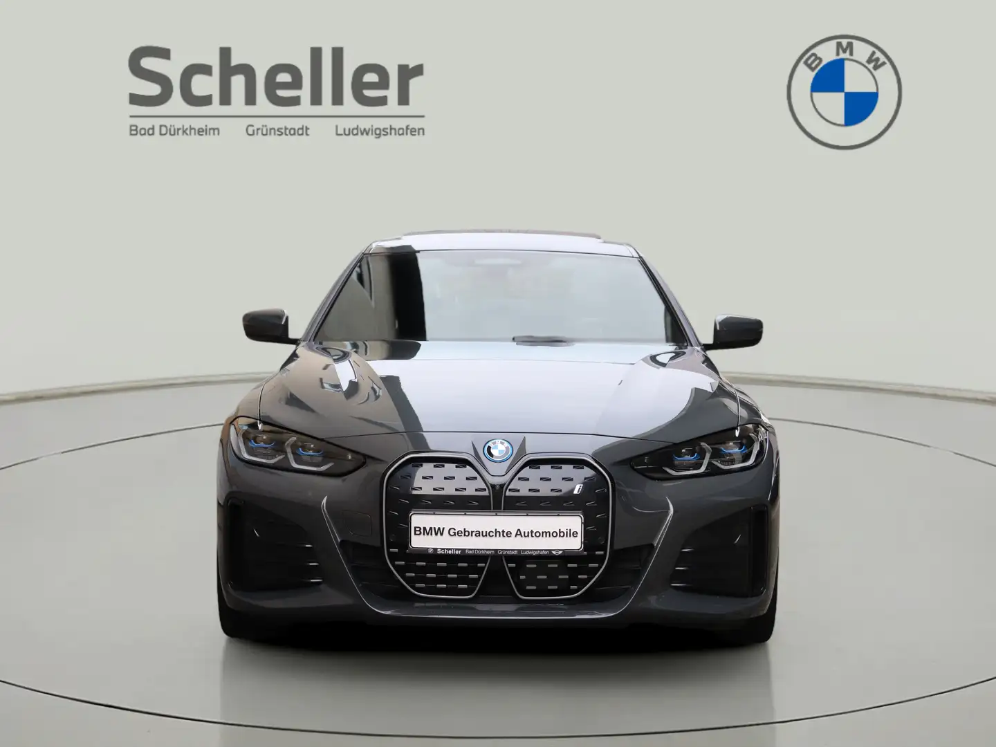 BMW i4 eDrive40 Gran Coupé M Sport HK HiFi DAB GSD Grau - 2