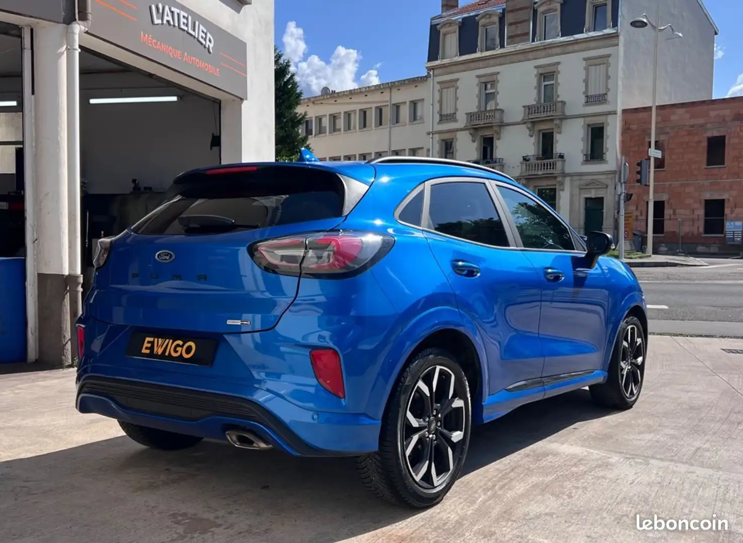 Ford Puma ii 1.0 ecoboost 125 mhev s&s st-line x %2B hayon électique audio b.o carplay Bleu - 2