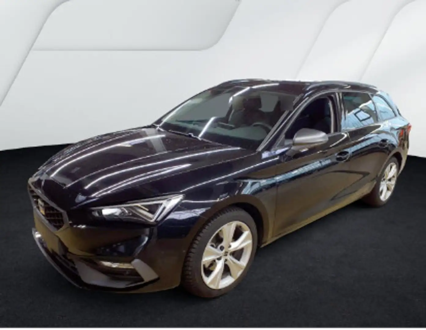 SEAT Leon Sportstourer 1.5 eTSI DSG FR | NAVI | LED Schwarz - 2