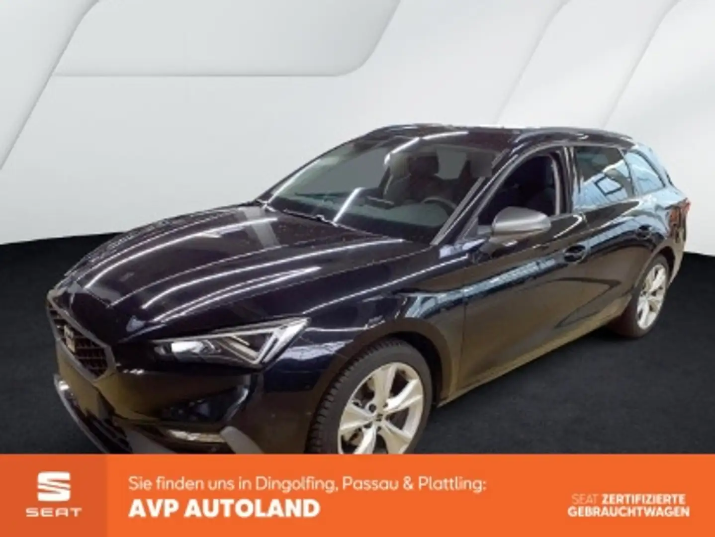 SEAT Leon Sportstourer 1.5 eTSI DSG FR | NAVI | LED Schwarz - 1
