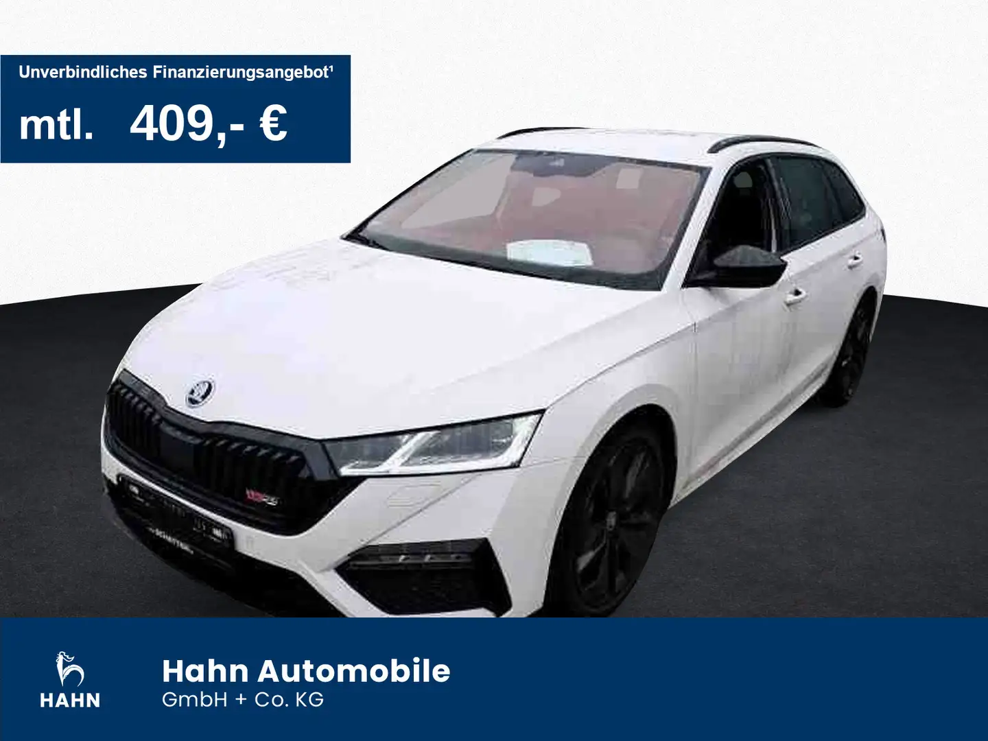 Skoda Octavia Combi 2.0TDI DSG RS Navi LED PDC CAM ACC Weiß - 1
