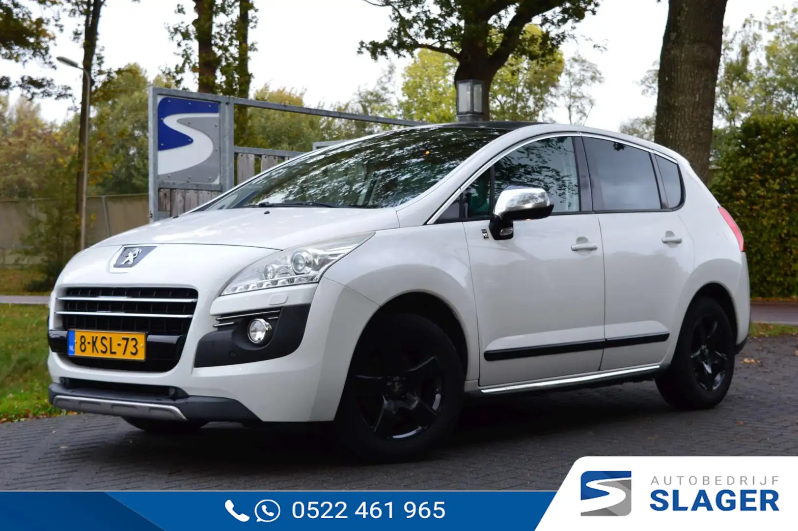 Peugeot 3008 2.0 HDiF HYbrid4 Blue Lease - Cruise|Navi|PDC Wit - 1