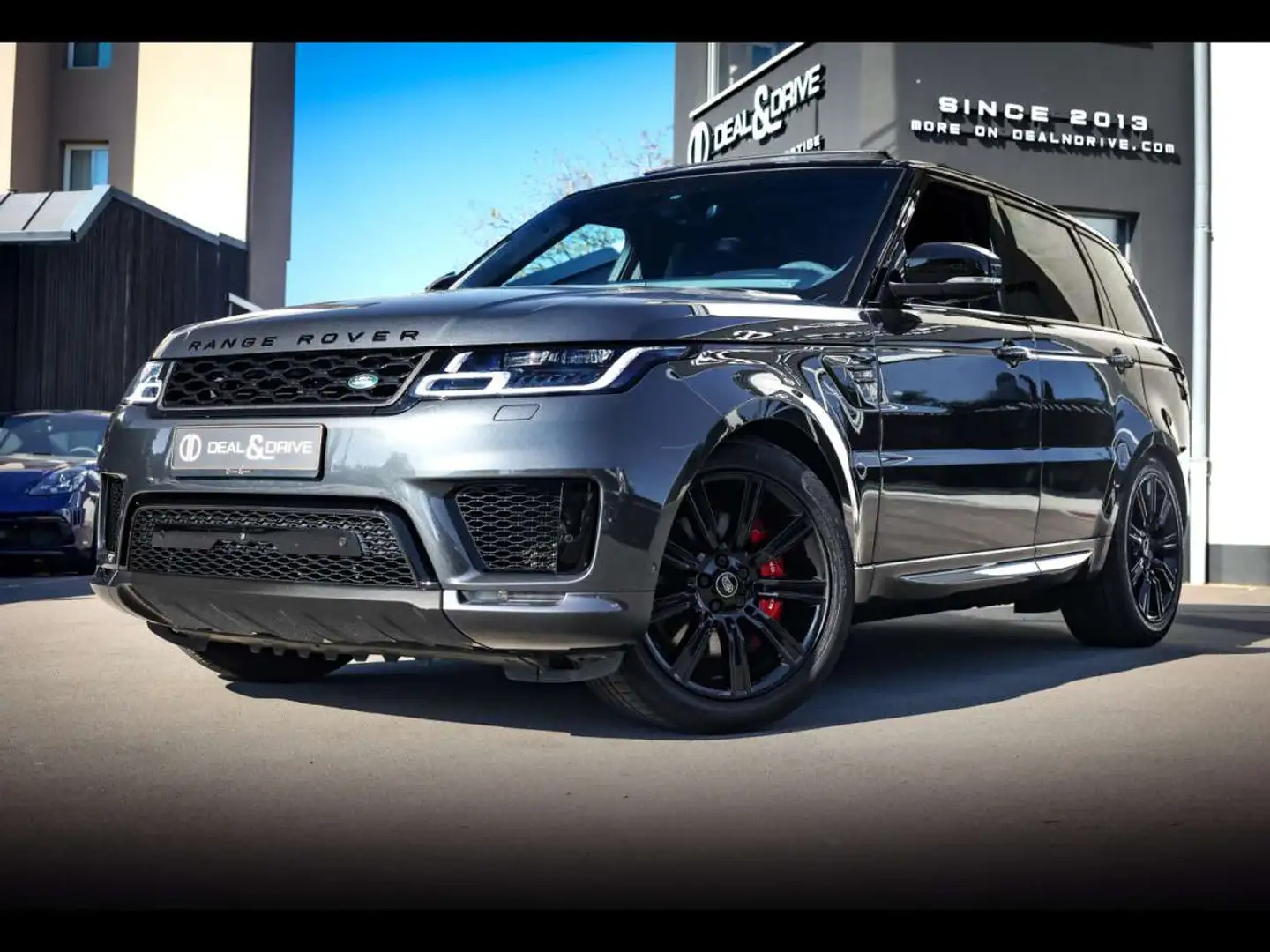Land Rover Range Rover Sport P400 HST AWDPACK CARBONAHKPANOMERIDIAN360 Gris - 1