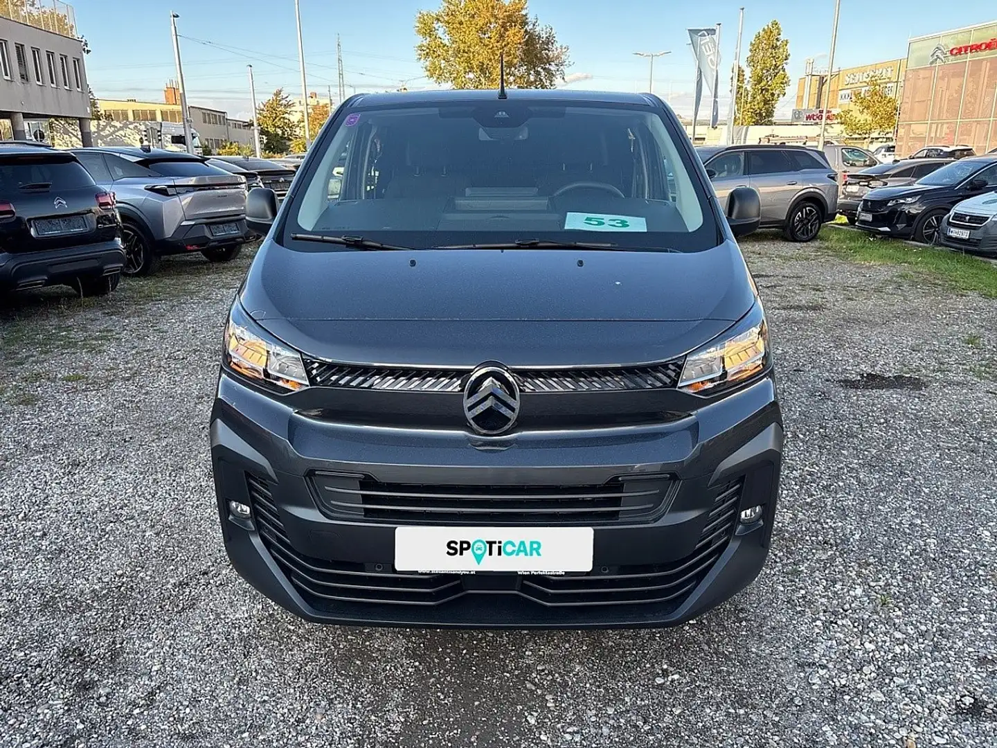 Citroen Jumpy Jumpy DoKa BlueHDi 145 S&S EAT8 M Feste Trennwand Grau - 2