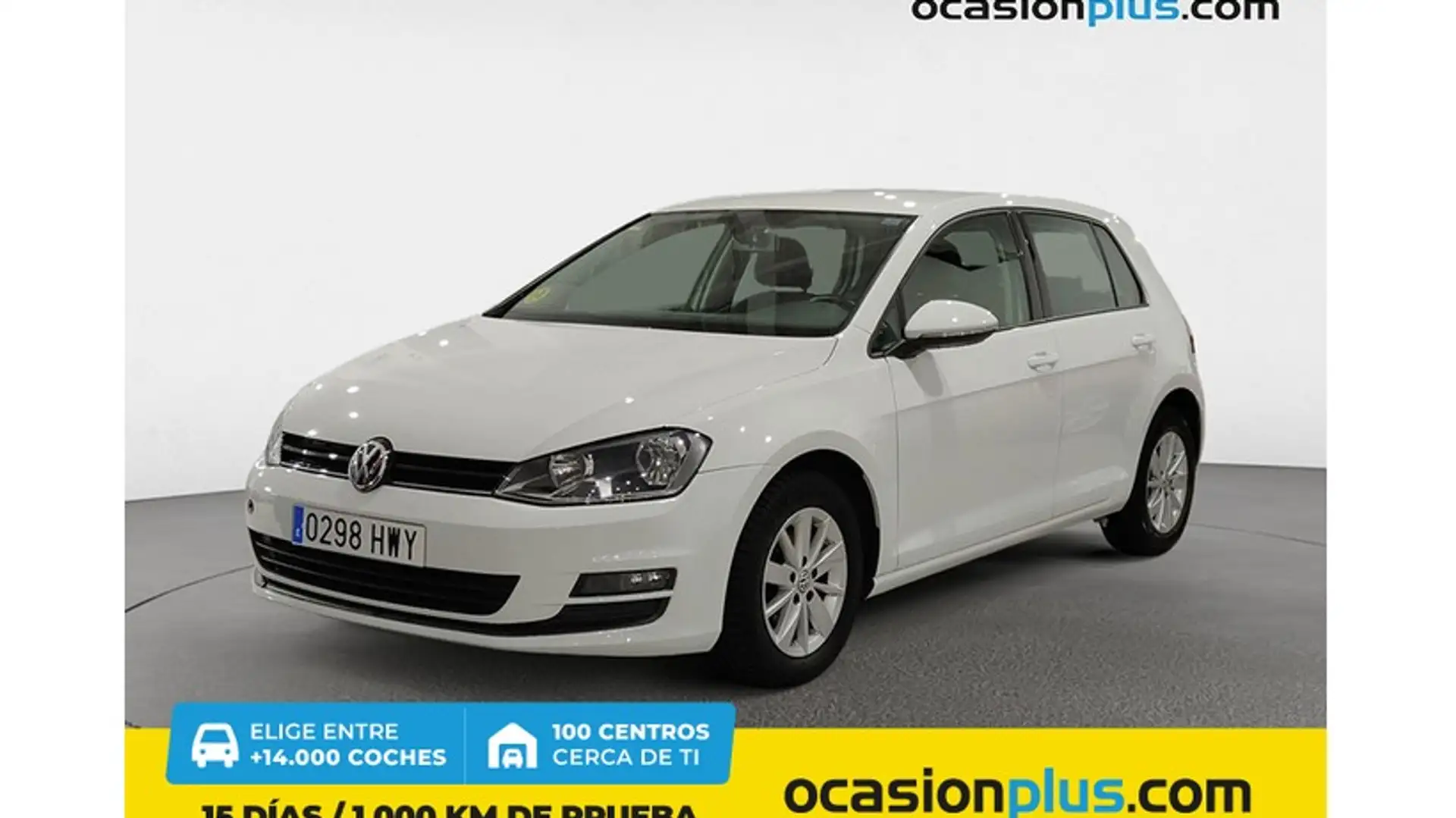 Volkswagen Golf 1.6TDI CR Business DSG 105 Blanco - 1