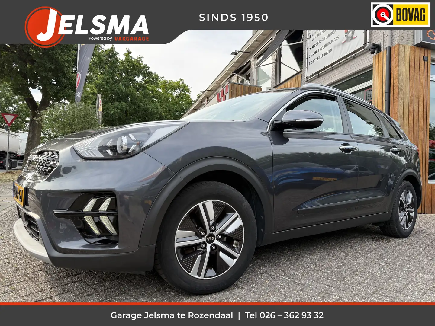 Kia Niro Hybrid DynamicLine Aut., Facelift model | Trekhaak Grijs - 1