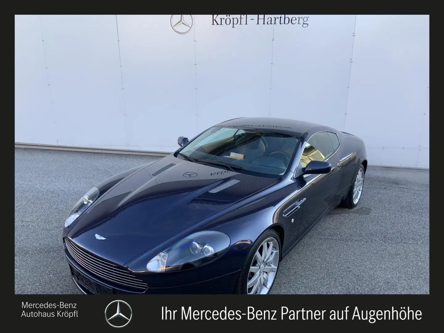 Aston Martin DB9 V12 Coupé *nur 53tsd. km** Modrá - 1