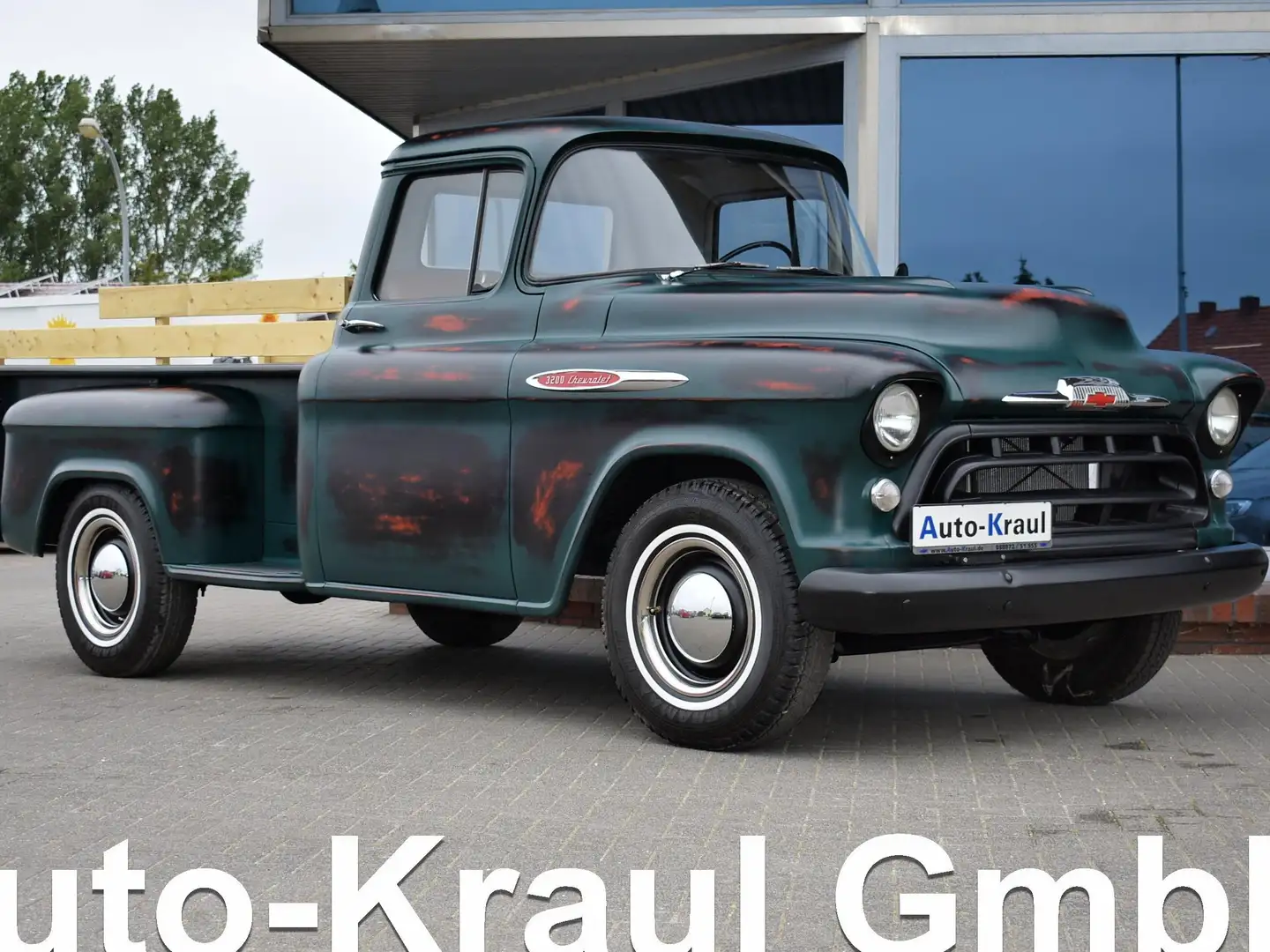 Chevrolet Sonstige Apache 3200 1/2-ton Pick Up 6 - Zylinder Oldtimer Grün - 1