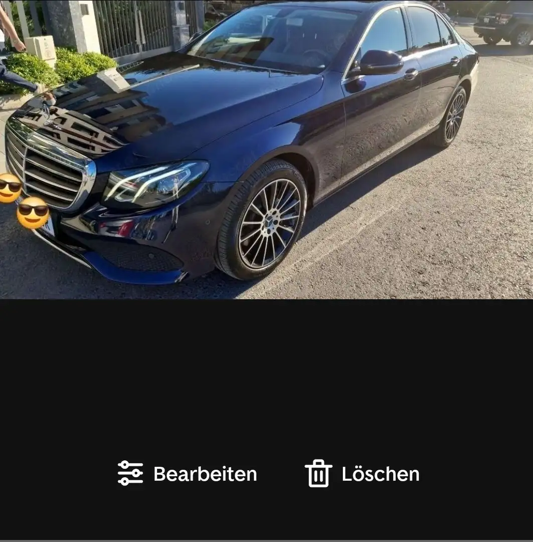 Mercedes-Benz E 350 d Aut. Blau - 1