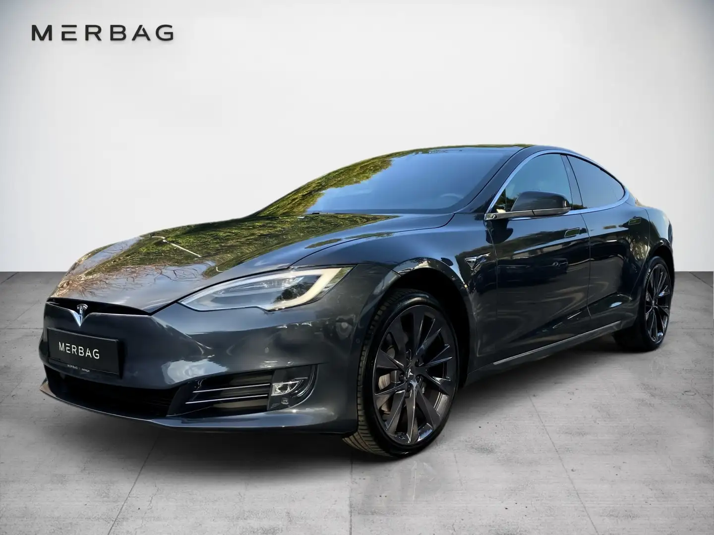 Tesla Model S REFRESH 75D Grau - 1