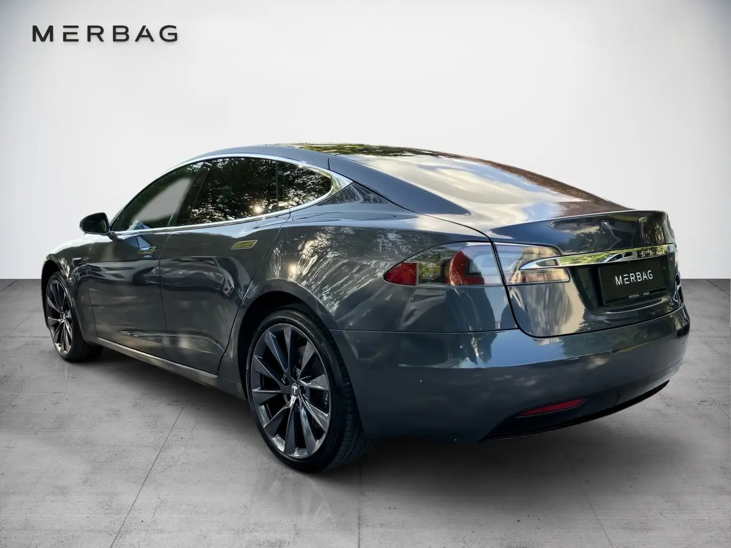 Tesla Model S REFRESH 75D Grijs - 2
