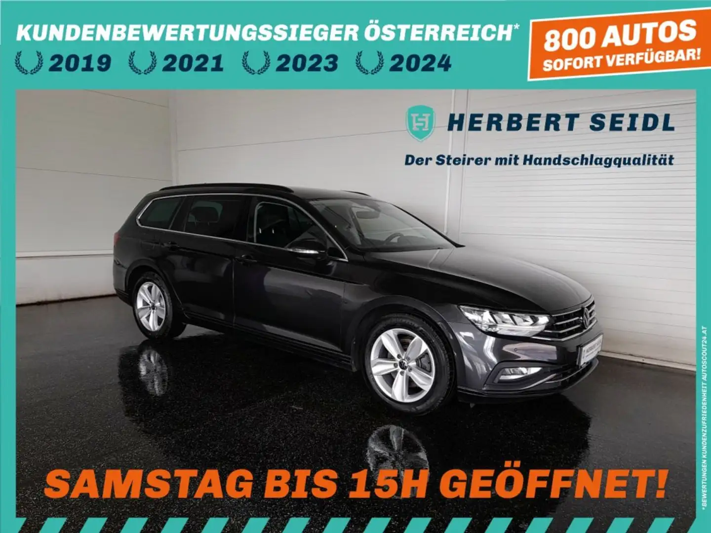 Volkswagen Passat Variant BUSINESS 2,0 TDI DSG *VOLL-LED MIT FLA / 17 ZOLL / NAVI / AHV & KAMERA / ACC / SPORT MASSAGESITZ / TRAVEL ASSIST* Grau - 1