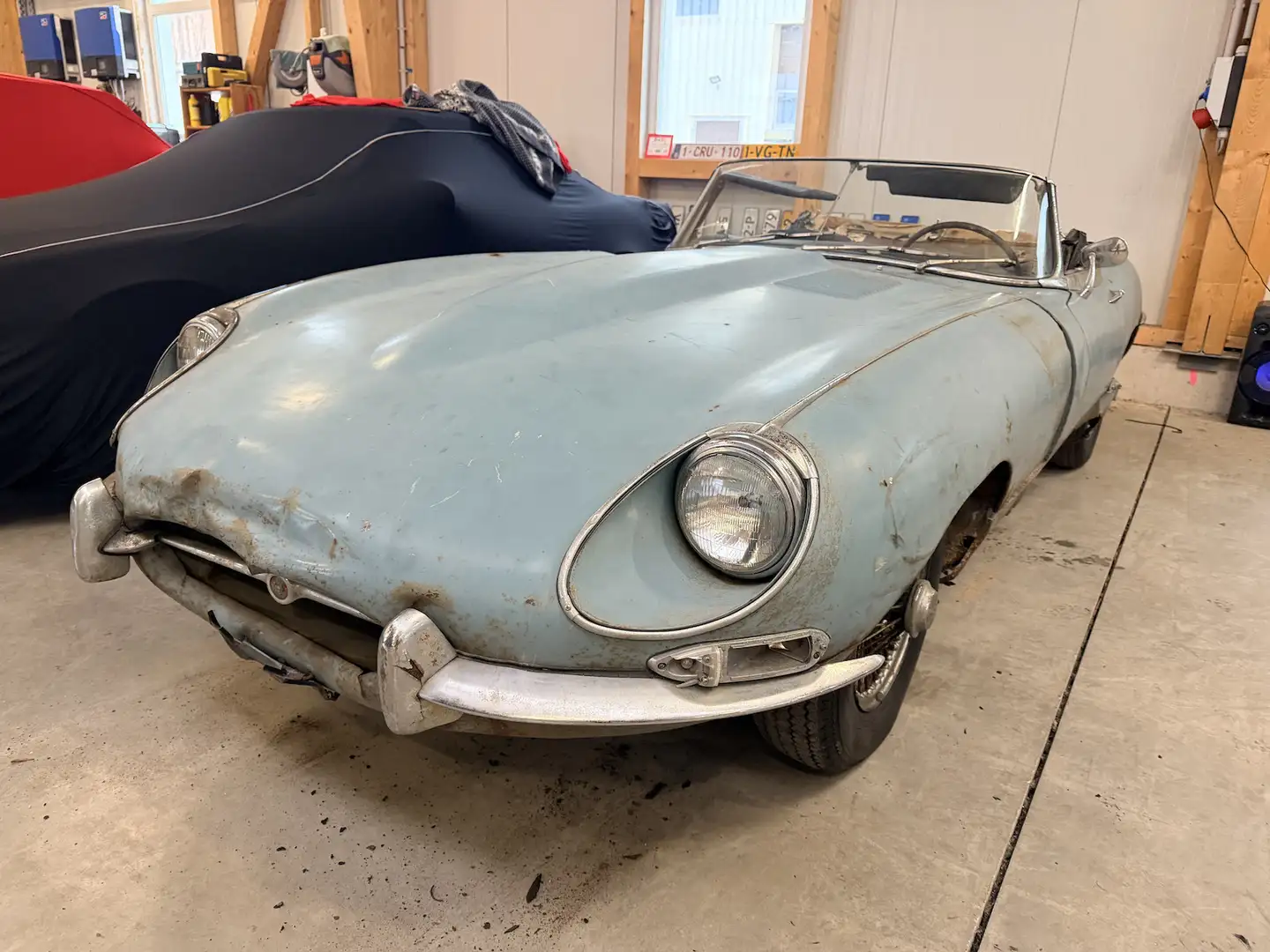 Jaguar E-Type Series 1.5 OTS 4.2 litre Bleu - 2