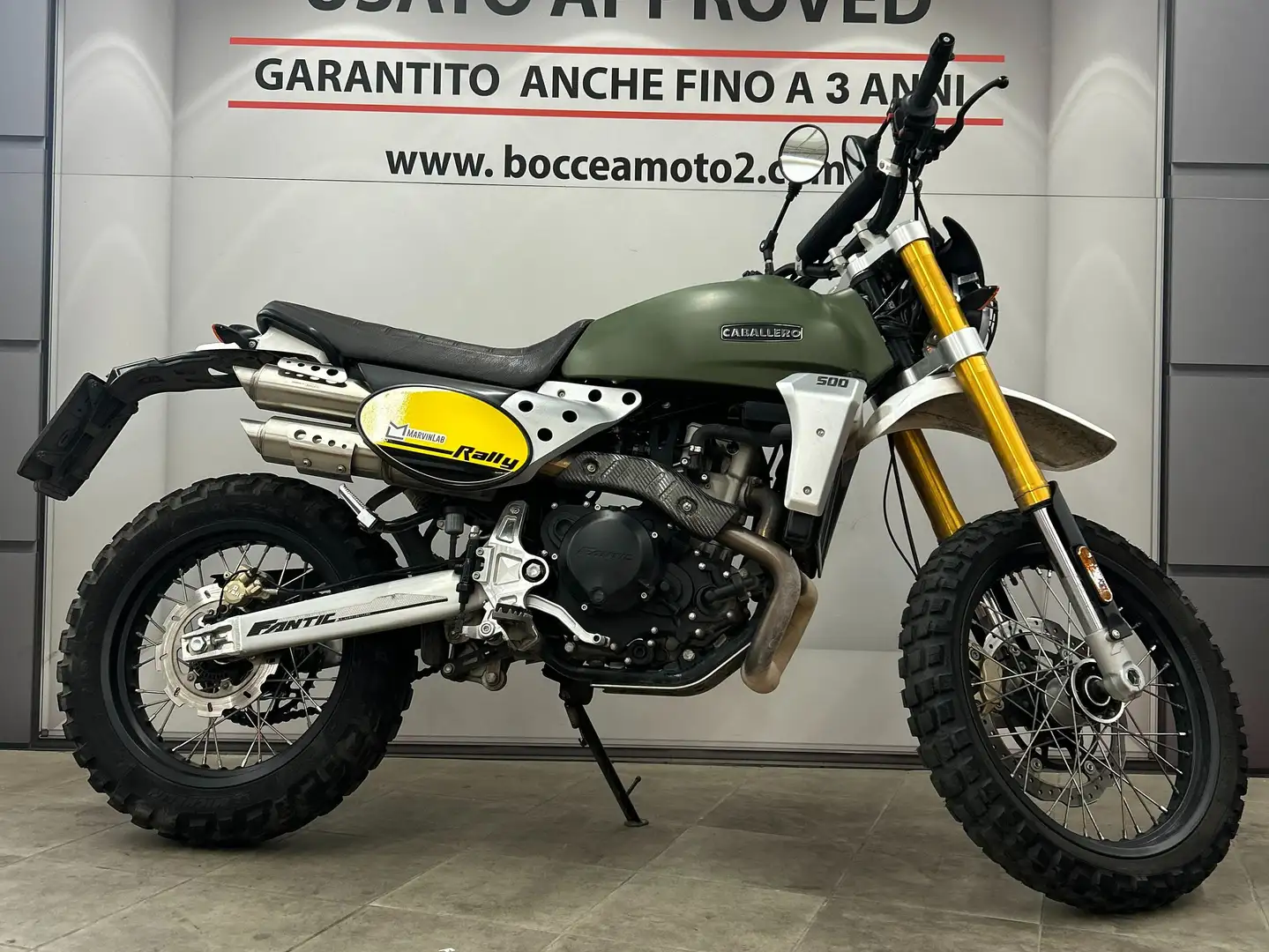 Fantic Caballero 500 Rally Groen - 1