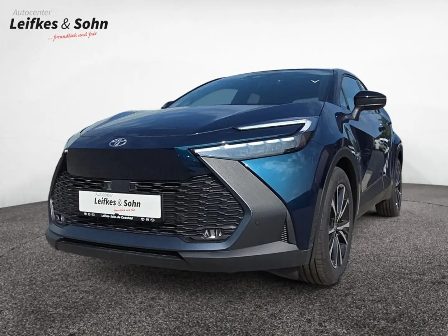 Toyota C-HR C-HR 1.8 Hybrid Teampl.*Technik-Paket*PDC*RFK*NAVI Blauw - 1