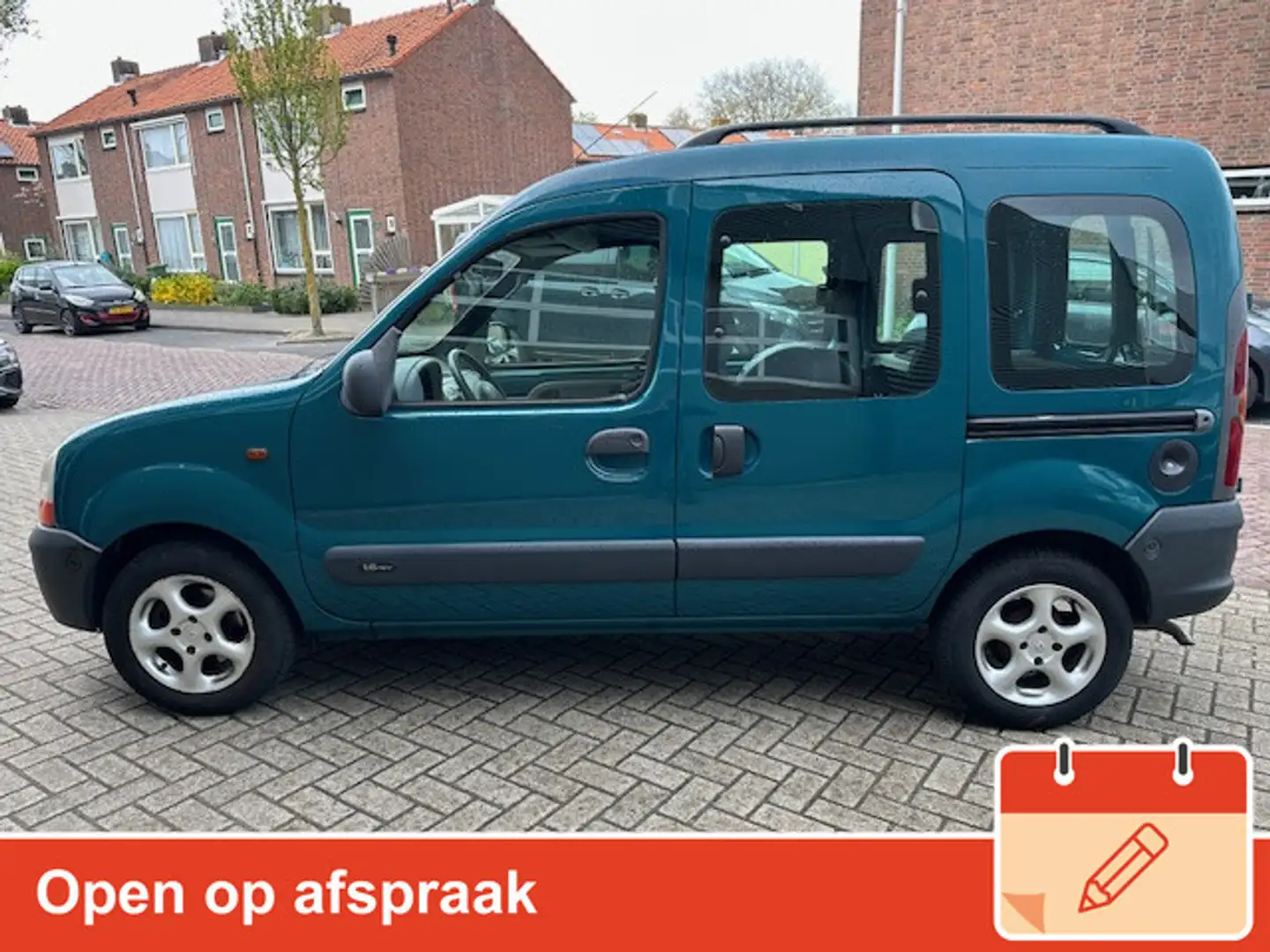 Renault Kangoo 1.2-16V Expression Airco & nieuw apk ROLSTOEL AUTO Groen - 1