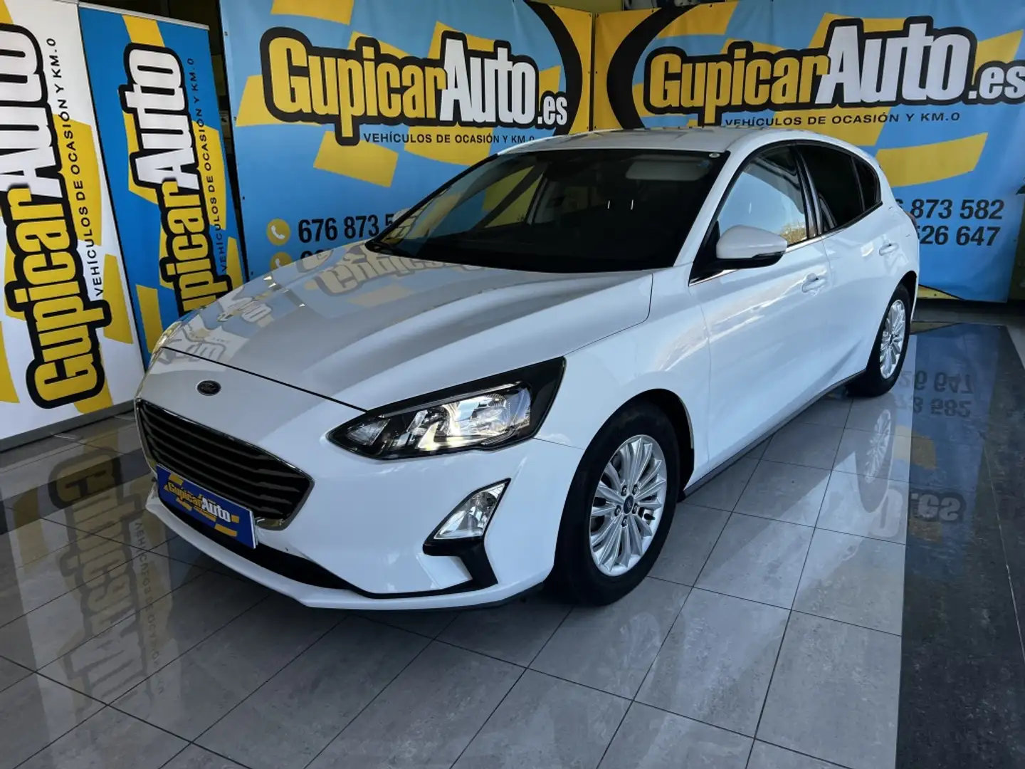 Ford Focus 1.5Ecoblue Titanium 120 Blanc - 1