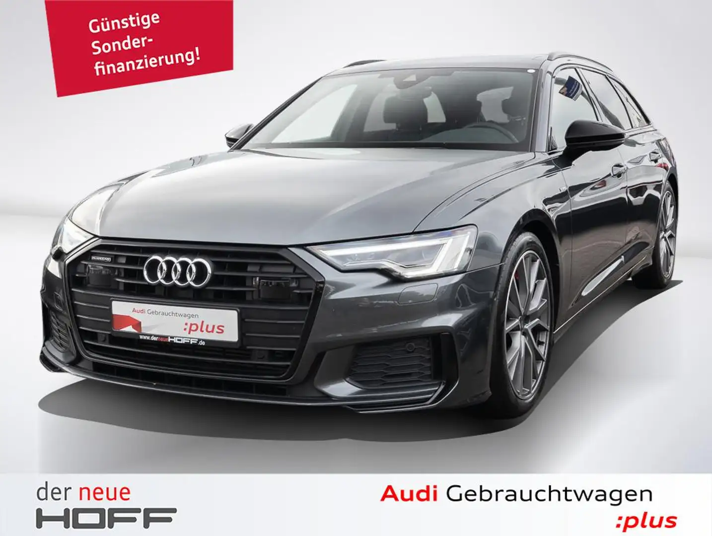 Audi A6 55 TFSI e quattro Avant sport S line Pano ACC Kame Gris - 1
