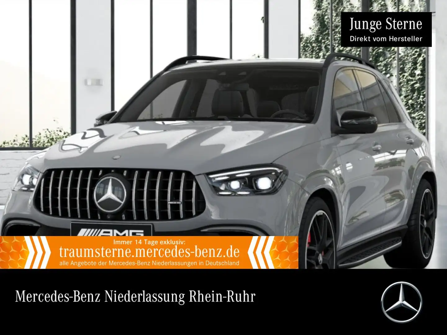 Mercedes-Benz GLE 63 AMG GLE 63 S 4M NIGHT+PANO+360+AHK+MULTIBEAM+FAHRASS Grau - 1