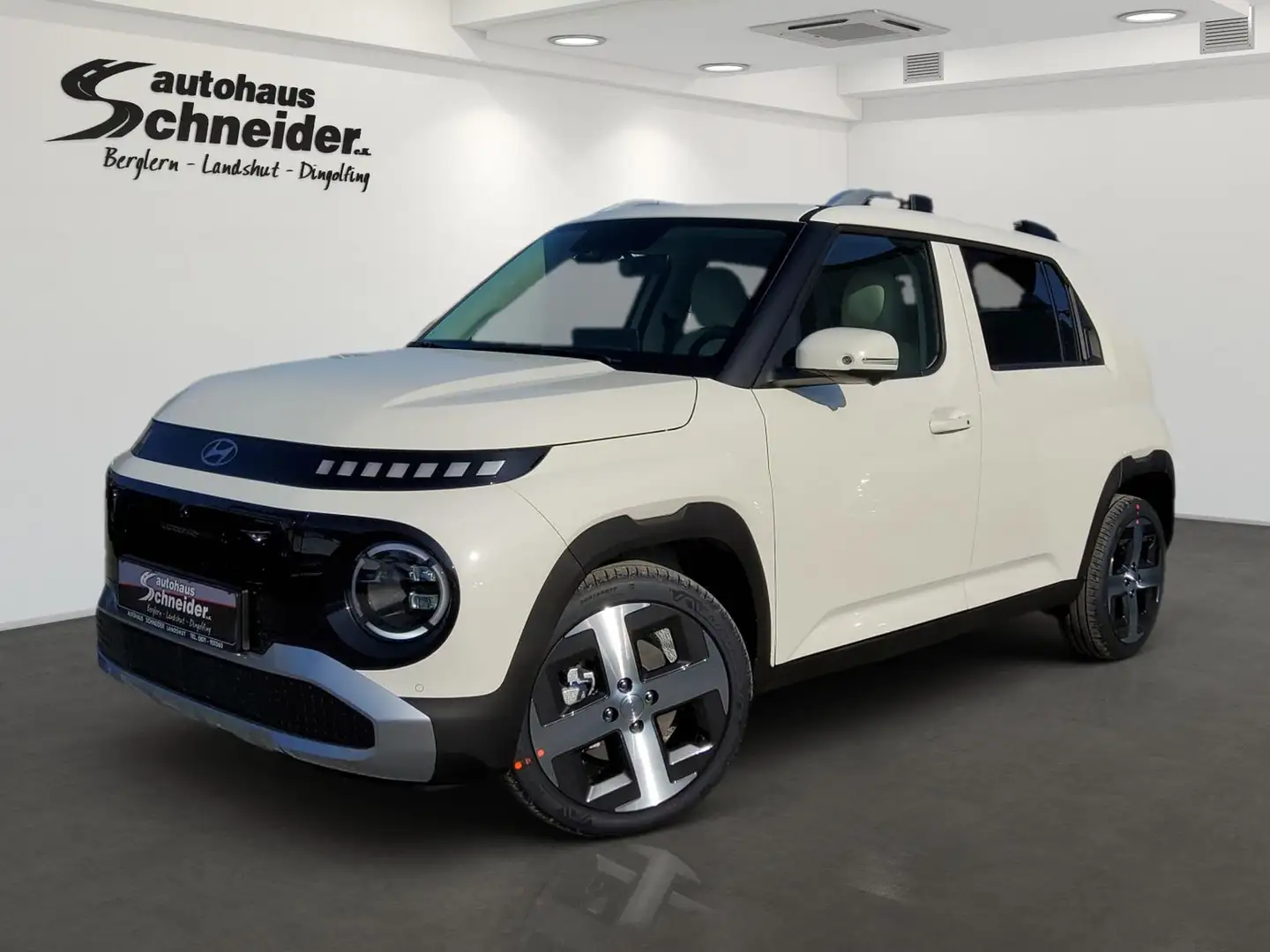 Hyundai Inster EV 49 kWh PRIME NAVI/LED/360°/SHZ/DAB+ Béžová - 1