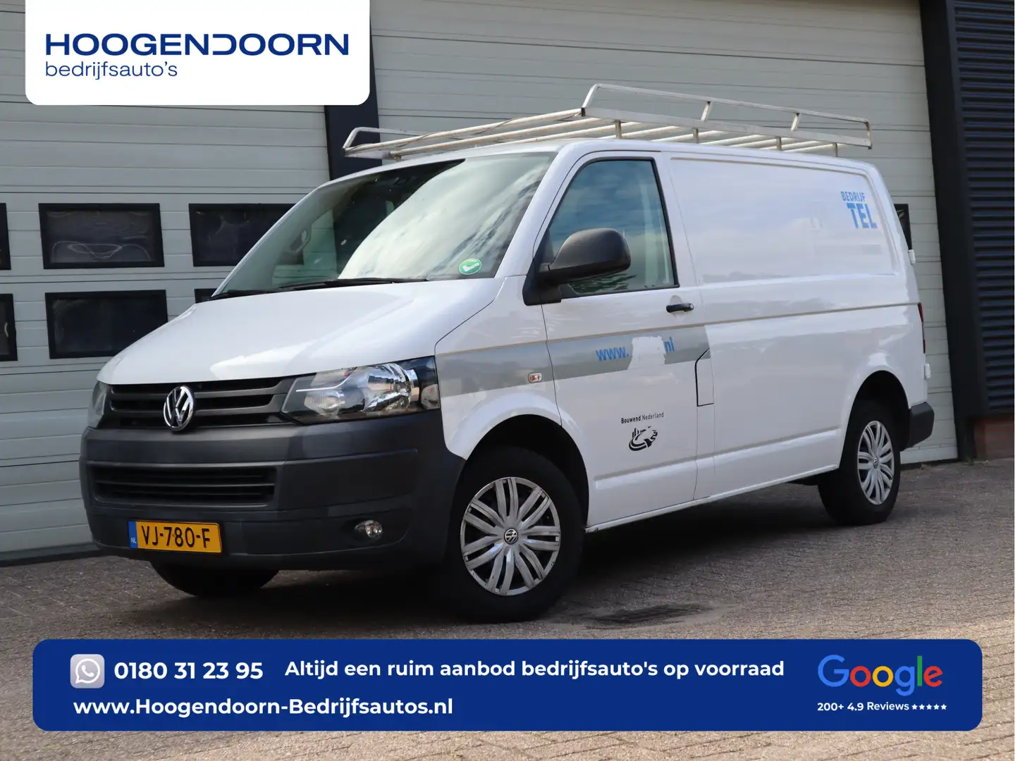 Volkswagen T5 Transporter 2.0 TDI 85pk Euro 5 - Airco - Cruise - Imperiaal Wit - 1