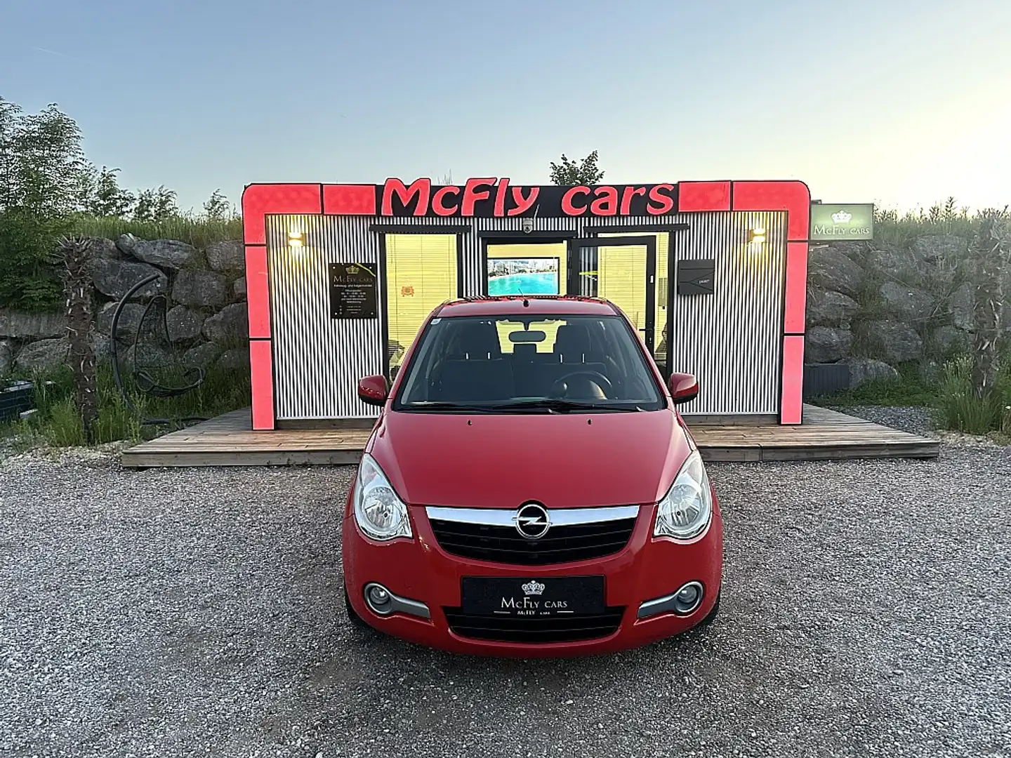 Opel Agila 1,2  Aut. - PICKERL NEU - KLIMA - 8*FACH BEREIF... Rojo - 2