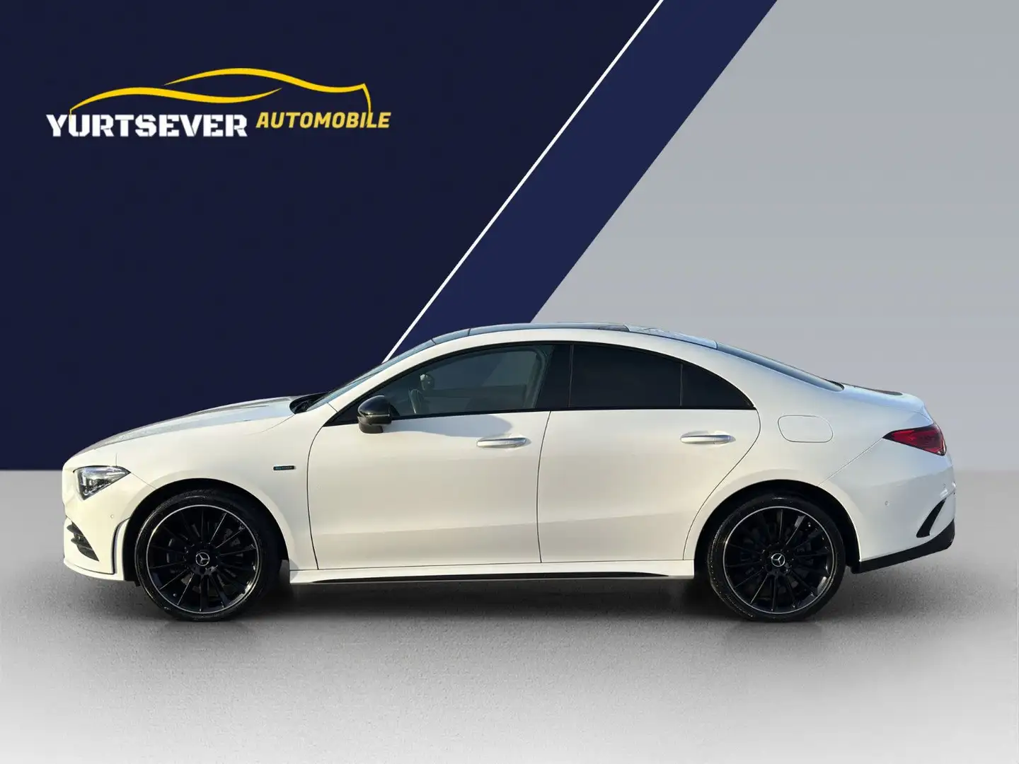 Mercedes-Benz CLA 250 e*AMG*PANO*BURMESTER*360*KEYLESS*ALU Blanc - 2