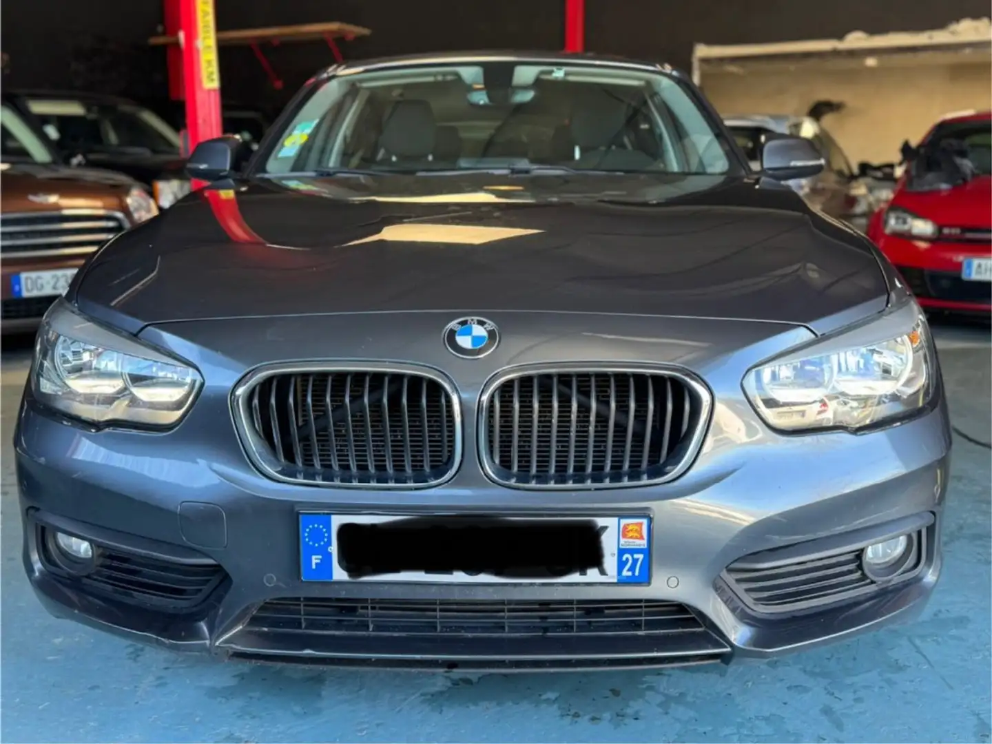 BMW 116 116D 1 F20 LCI boîte Automatique Gris - 1