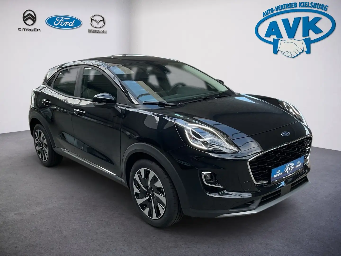 Ford Puma Titanium mit Sensoren Hinten, Navi, Sitzhzg Schwarz - 1