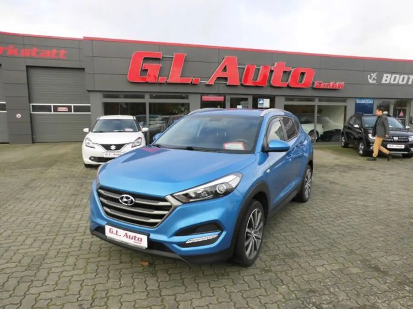 Hyundai TUCSON Style 2WD/LED/NAVI/KAM/EL.HECKKL/SH/PDC/ Blau - 1