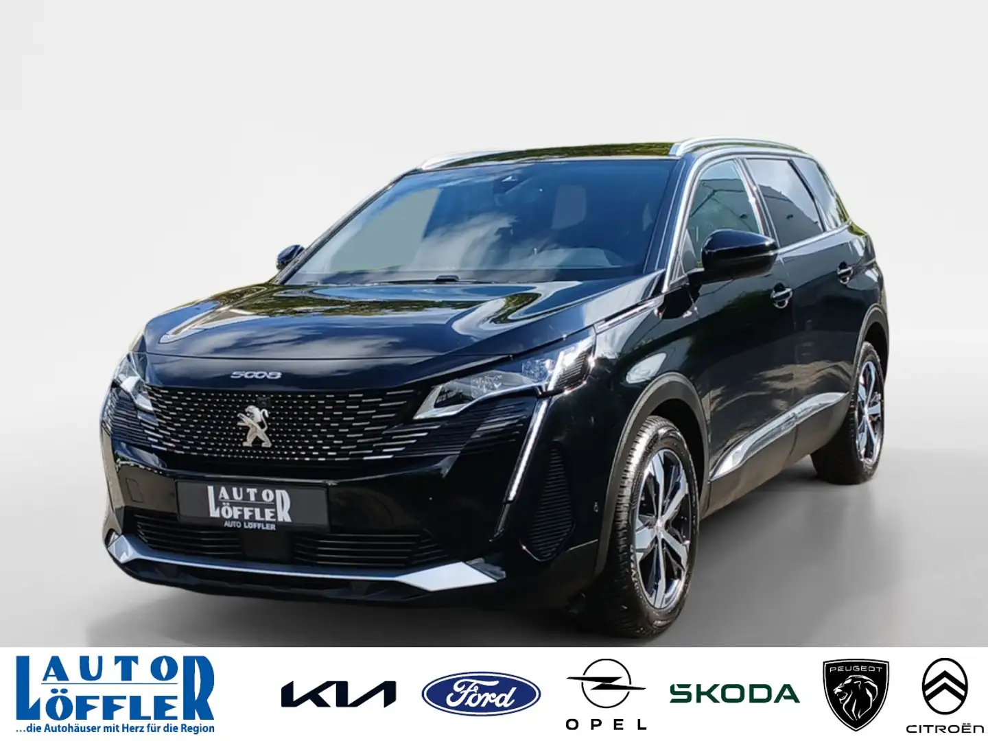 Peugeot 5008 GT NAVI^ SHZ^ PDC^ RFK^ TEMP^ Klima Navi Schwarz - 1