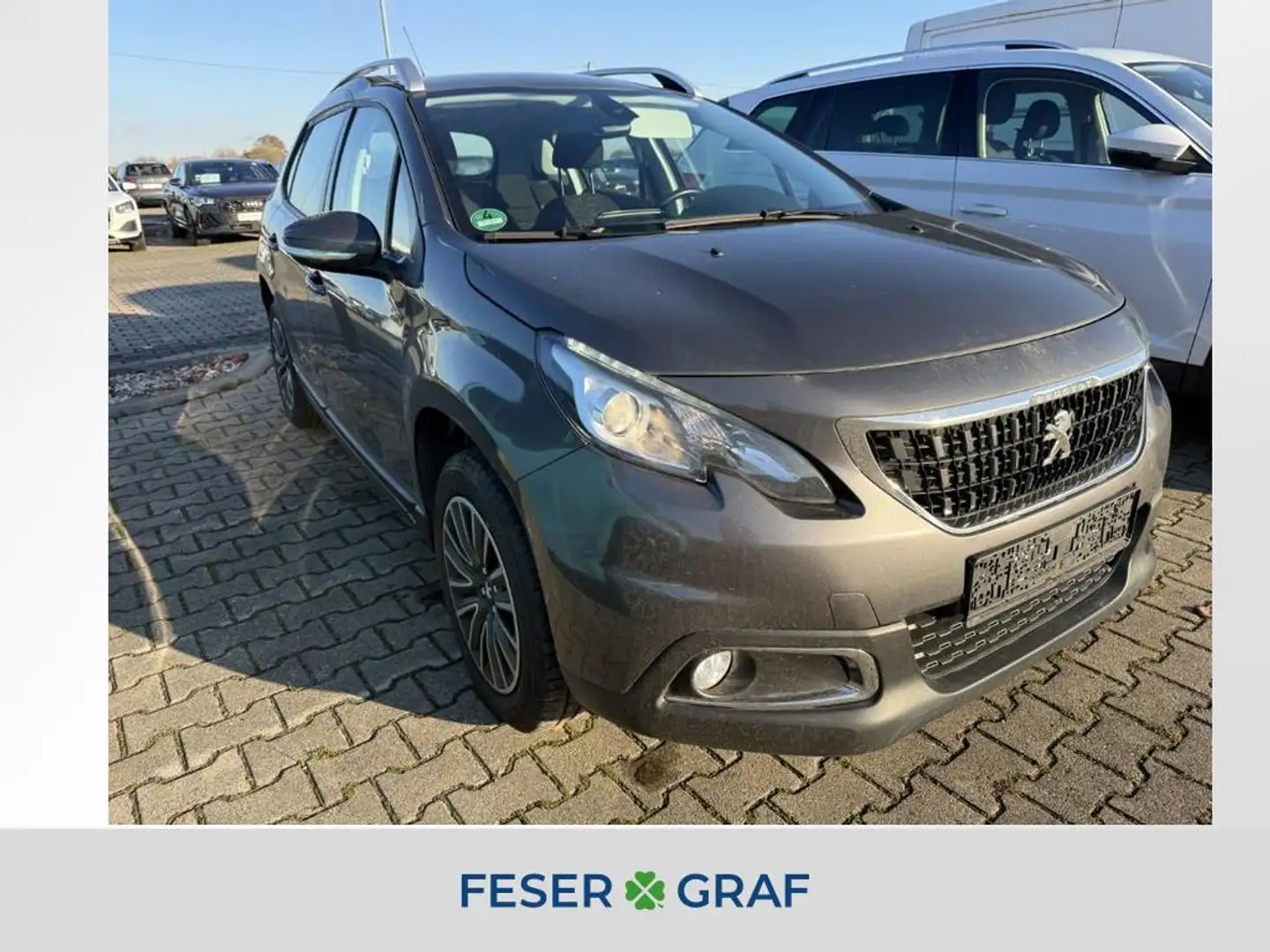Peugeot 2008 1.2 PureTech 82 Active CityPaket*SichtPaket*SHZ*GR Gris - 1