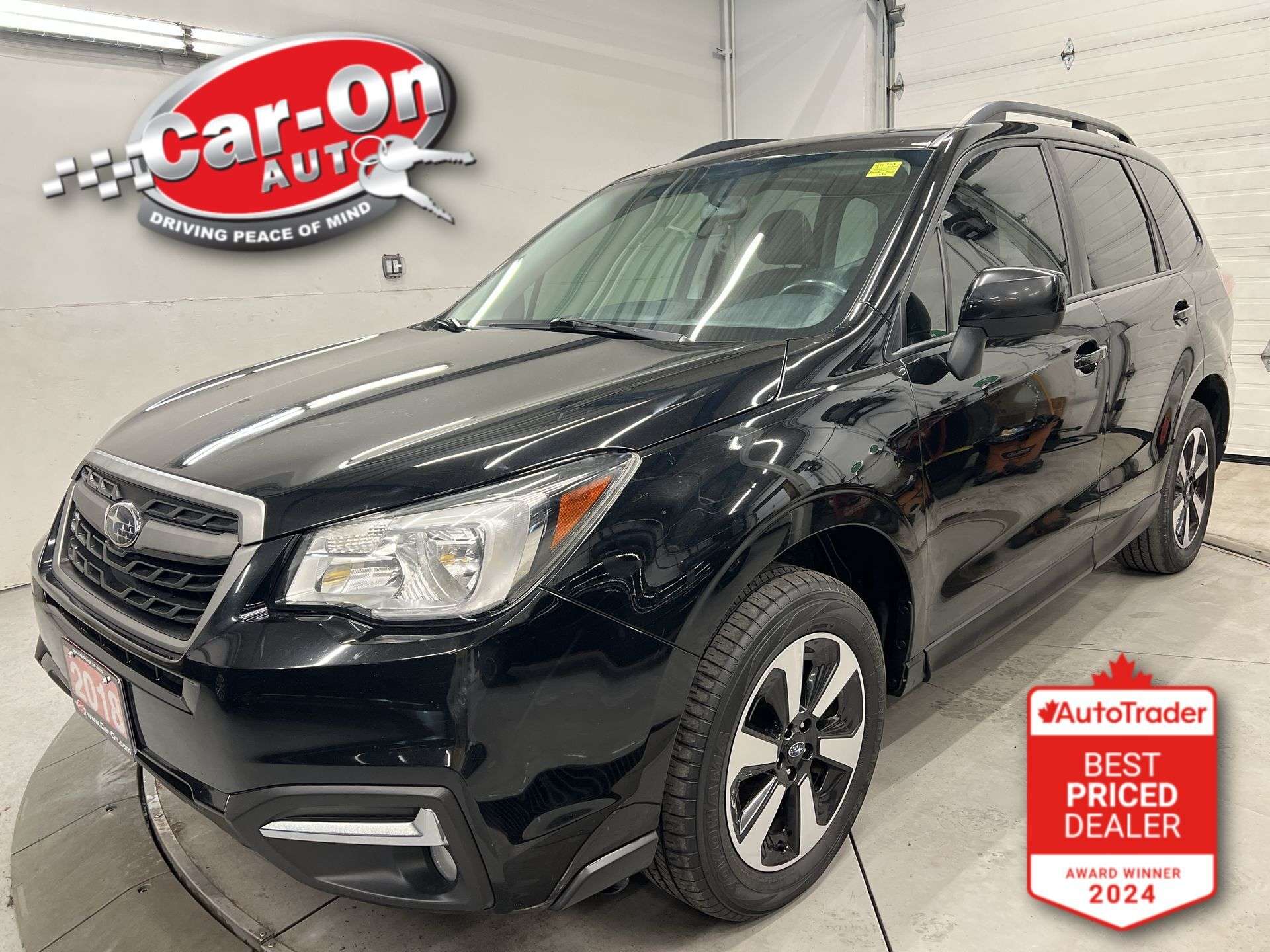 Black 2018 Subaru Forester SUV / Crossover All-Wheel Drive Automatic