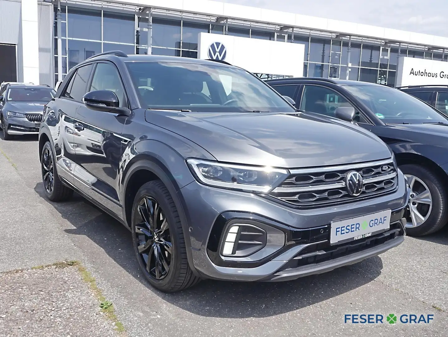 Volkswagen T-Roc R-Line 2.0 TSI 4M DSG R-Kamera ACC SHZ 18" Grau - 2