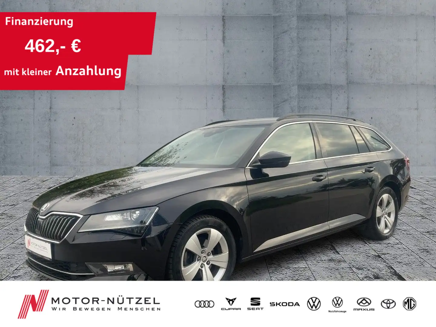 Skoda Superb Combi 2.0 TDI DSG AMBITION BI-XEN+NAV+RFK Schwarz - 1