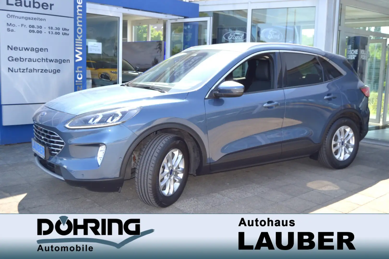 Ford Kuga Kuga 2,5 FHEV Titanium X Techno+Assist-Paket AHK N Blau - 1