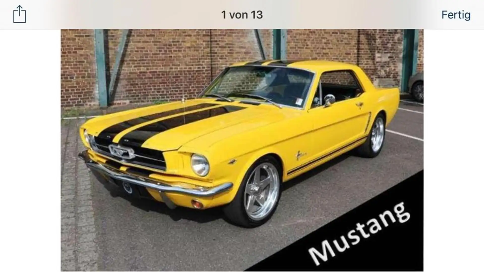Ford Mustang +LM Gelb - 1
