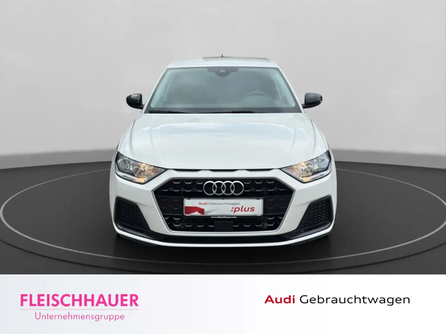 Audi A1 30 TFSI advanced Sportback  APS+Klima+StHz+DSG+vir Weiß - 2