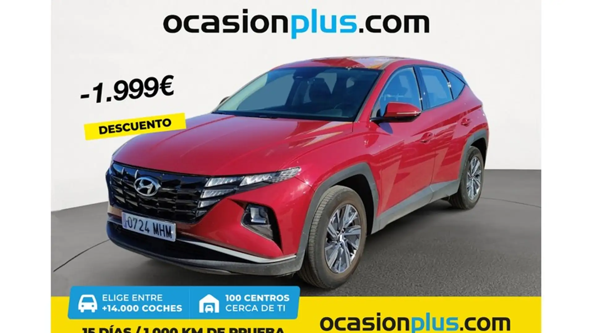 Hyundai TUCSON 1.6 TGDI Klass 4x2 Rouge - 1