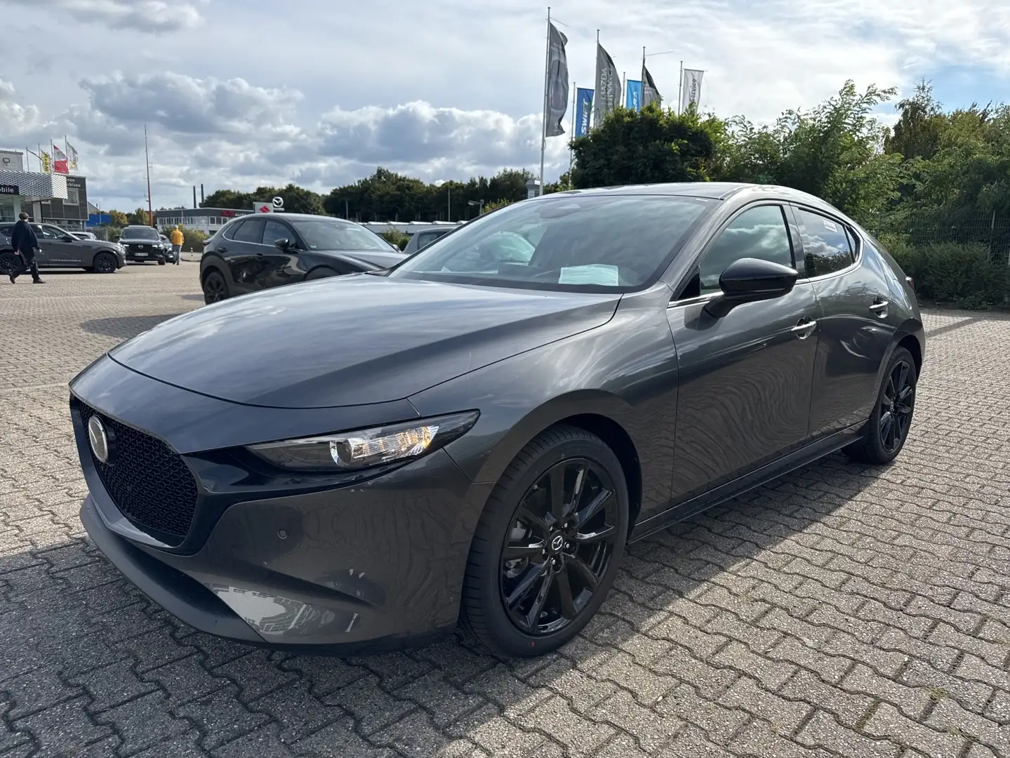 Mazda 3 5-Türer Homura 2.5L e-SKYACTIV-G 140PS *Automatik* Gris - 1