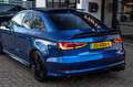 Audi S3 Limousine 2.0 TFSI Quattro 3x S-Line PANO MILLTEK Blauw - thumbnail 7