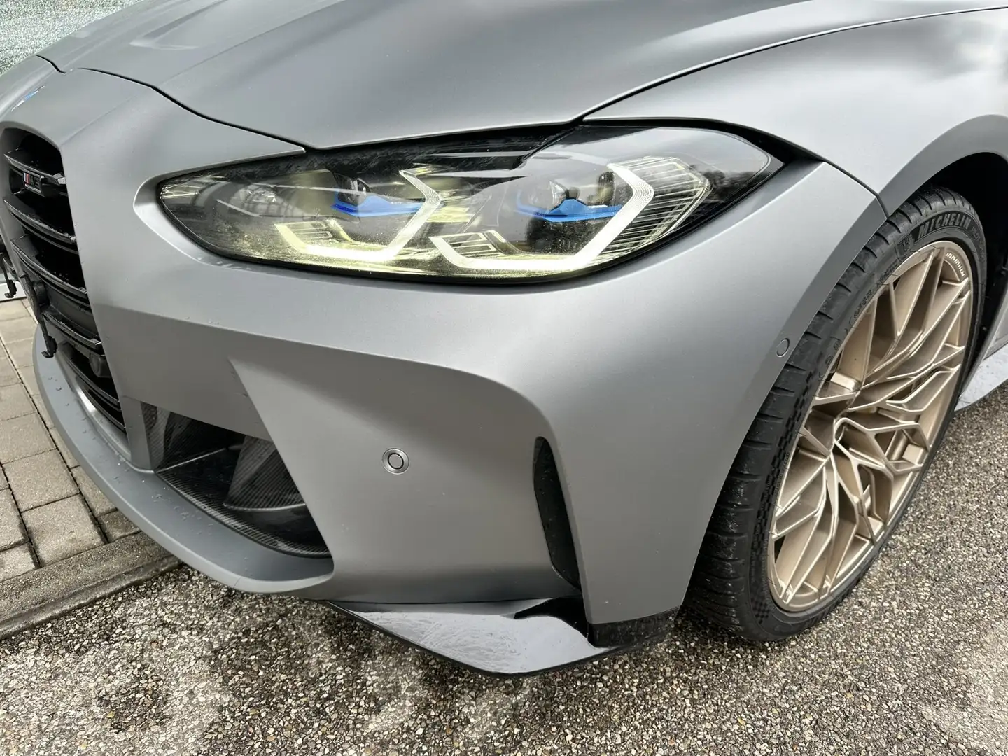 BMW M3 M3 Competition xDrive CARBON*KERAMIK*PPF*FULL* LED Grau - 2