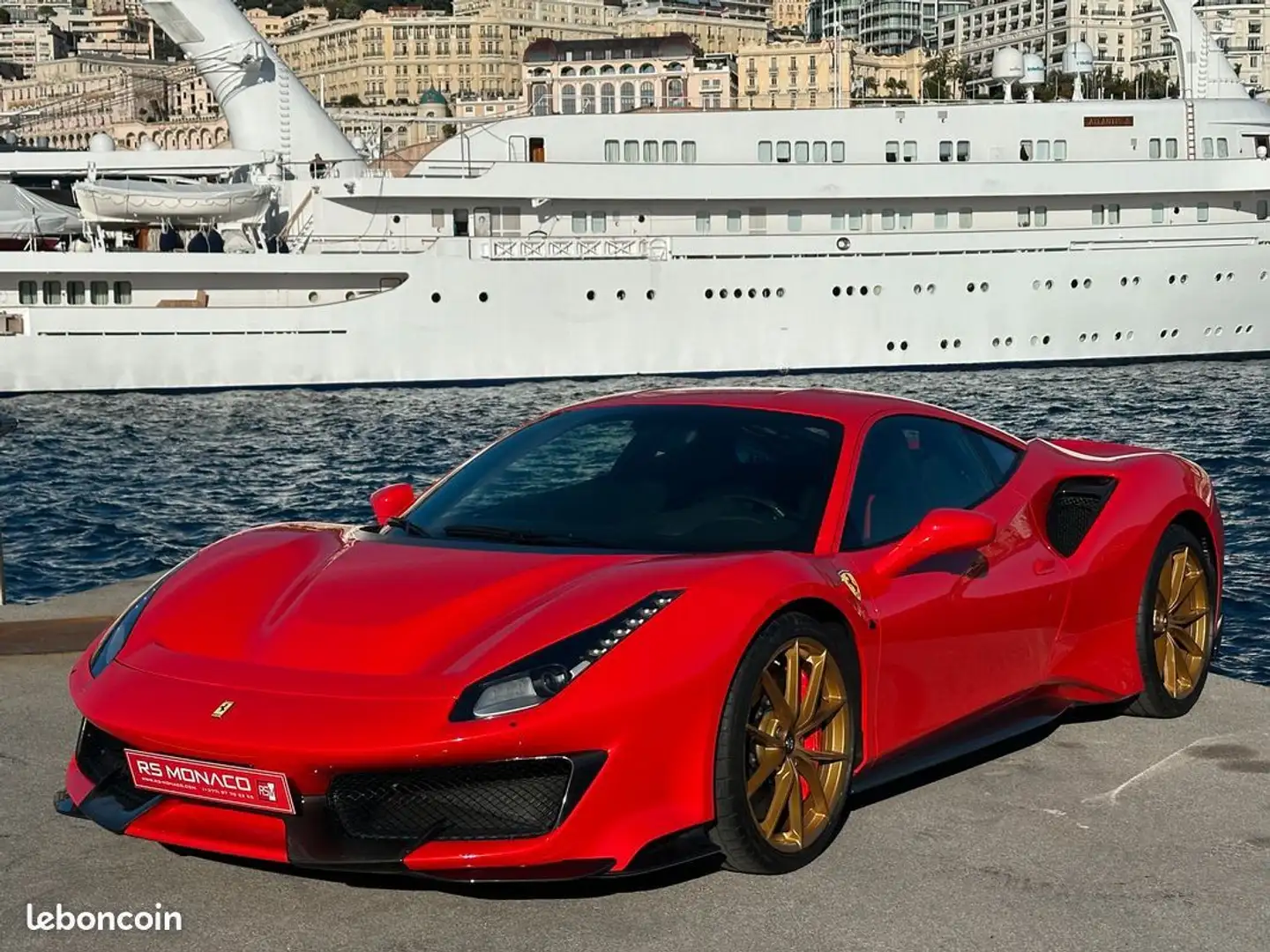 Ferrari 488 V8 3.9 T 720 DCT Rouge - 1