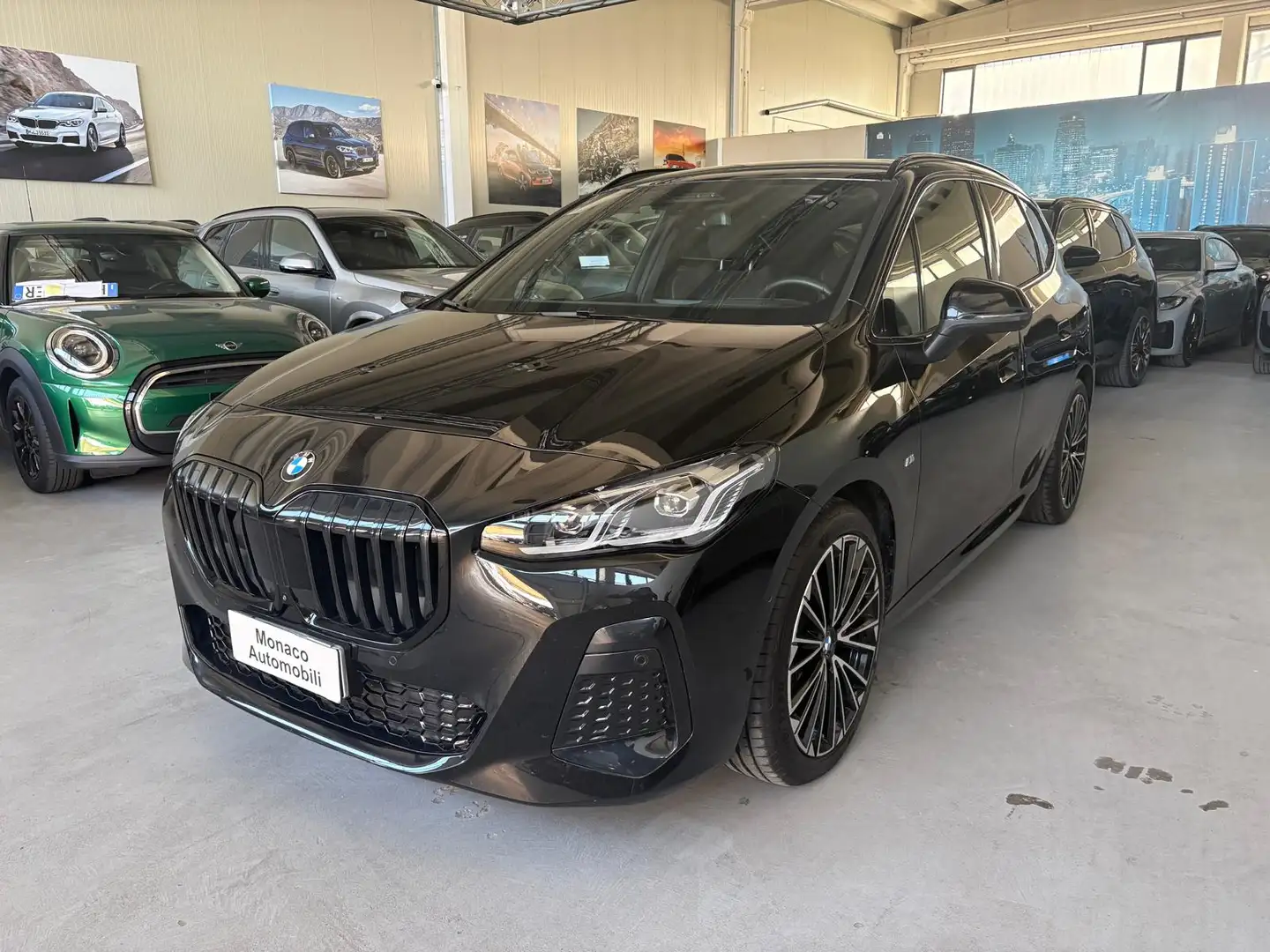 BMW 218 218d Active Tourer Msport auto Schwarz - 1