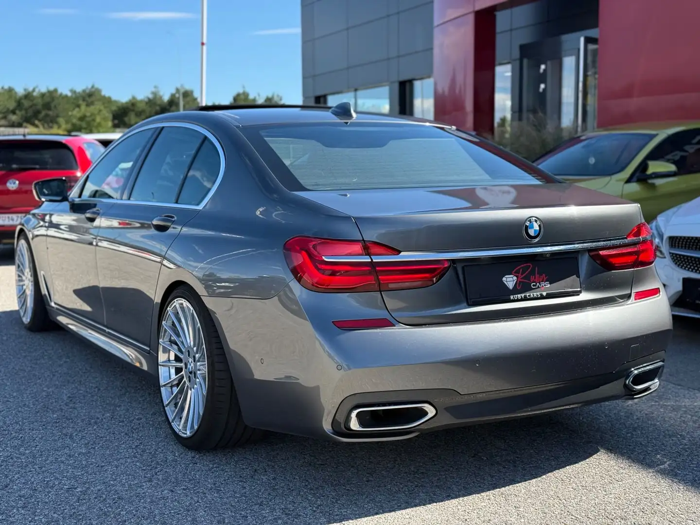 BMW 740 7er- 740 d xDrive M Sportpaket Argent - 2